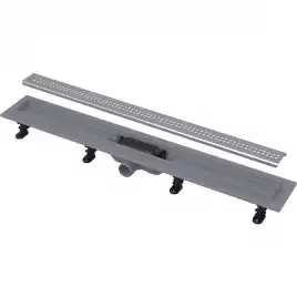 Душевой лоток AlcaPlast APZ9-750M Simple с перфорированной решеткой / Нержавеющая сталь