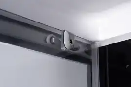 Душевая кабина Loranto 100х80 CS-5180-13L G, низкий поддон, цвет профиля сатин