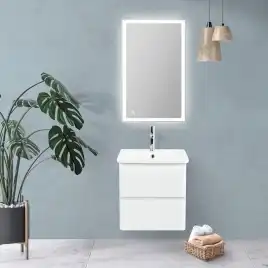 Зеркало BelBagno SPC-GRT 50х80 SPC-GRT-500-800-LED-TCH с подстветкой, сенсорный выключатель