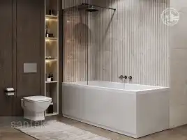 Акриловая ванна Santek Фиджи 160х75 1WH501597 прямоугольная, Белая