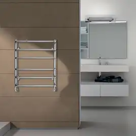 Полотенцесушитель водяной Azario Ferrara 50х60 AZ09156 П6 нижнее подключение 1/2