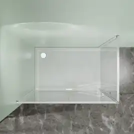 Душевой уголок Azario MALE SQR 100х100 AZ-J50-100-MB-CL, профиль черный матовый, стекло Прозрачное