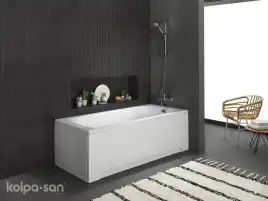 Акриловая ванна Kolpa-San QUAT Evelin 140x70 (1W28F) 900280, Белая