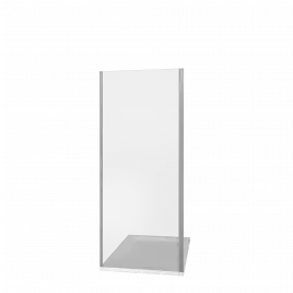 Боковая стенка Good Door ANTARES SP-80-C-CH профиль Хром стекло прозрачное