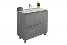 Тумба с умывальником Comforty Верона 90 Дуб белый, 00-00001972