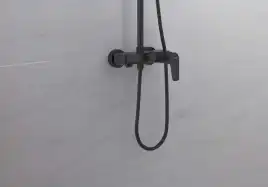 Душевая система Aquatek БЕТТА AQ2140MB, Черный матовый