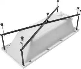 Акриловая ванна Aquanet Agata 170x75 (с каркасом), 369596