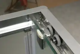 Душевой уголок BelBagno UNIQUE-A-2-75/90-P-Cr профиль Хром стекло Рифленное