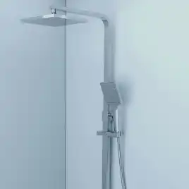 Душевая система IDDIS Bild BILSB1Fi06 для ванны с изливом цвет, Глянцевый хром