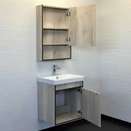 Тумба с умывальником Comforty Вена 55 Дуб дымчатый, 00-00008928