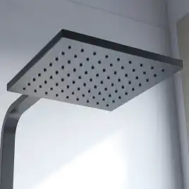 Душевая система IDDIS Bild BILBL1Fi06 для ванны с изливом цвет, Матовый черный