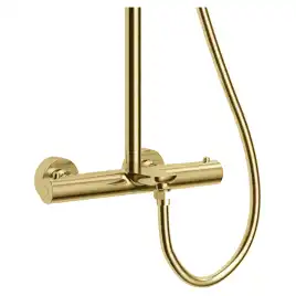 Душевая система AVS Slimmer 811-123-BG, брашированное золото