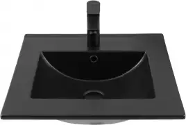 Раковина Aquanet Flat 50 329252 прямоугольная, Черная матовая