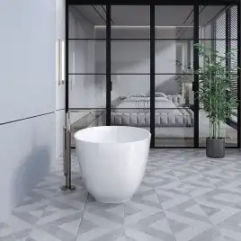 Ванна из литьевого мрамора  Aqua de Marco Caprice 160х80х60 1160WCAPR_GEL, Белая