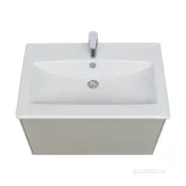 Тумба под раковину Aquaton Сохо 75 1A258101AJ9A0 подвесная цвет, слэйт / галька серая