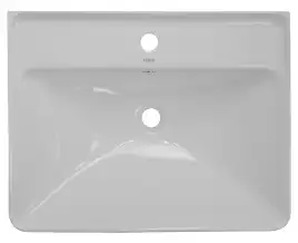 Тумба с раковиной Azario Мила 60 CS00085830, напольная, Белая матовая