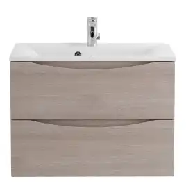 Тумба под раковину BelBagno MARINO-650-2C-SO-RG-P подвесная Rovere Grigio