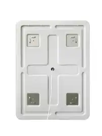 Зеркало BelBagno SPC-GRT 50х80 SPC-GRT-500-800-LED-TCH с подстветкой, сенсорный выключатель