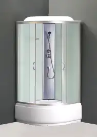 Душевая кабина Loranto 100х100 CS-6610 F, 100*100*215 с высоким поддоном