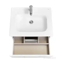 Тумбы под раковину Roca Victoria 60 A857468806 подвесная, цвет, Белый глянец