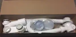 Слив-перелив для ванны Kolpa San QUAT A55K-65 полуавтомат, Хром