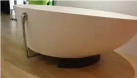 Ванна из искусственного камня Kolpa-San TRISTAN-FS 196X117 WHITE 815980