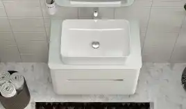 Тумба под раковину Jorno BOSKO 75 Bos.01.75/P/W Белая