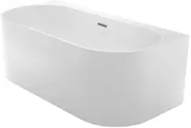 Акриловая ванна Azario BRADFORD 180х80 BRA18080, отдельностоящая пристенная, белая