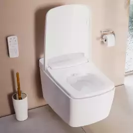 Унитаз биде Vitra V-Care Prime 7231B403-6216 подвесной с сиденьем Микролифт