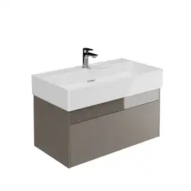 Тумба под раковину Kerama Marazzi LOGICA 90 см, LOG.90.2\SAN подвесная, Песчаный