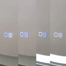 Зеркало с подсветкой AVS Тайлер 75x75 см