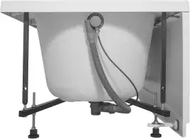 Акриловая ванна Aquanet Nexus 175x80 (с каркасом), 362756