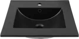 Раковина Aquanet Flat 50 329252 прямоугольная, Черная матовая