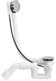 Слив-перелив Viega Simplex 285357 для ванны, полуавтоматический, хром