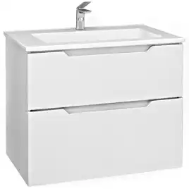 Тумба под раковину Jorno SLIDE 75 Sli.01.75/P/W Белая
