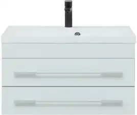 Тумба под раковину Aquanet Верона 75 белый (подвесная 2 ящика) 176669