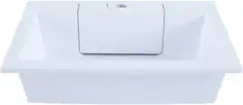 Раковина Aquanet Фортуна 60 181907 прямоугольная, Белая глянцевая