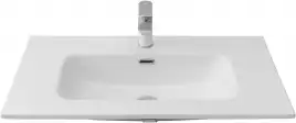 Раковина Aquanet Flat 80 330431 прямоугольная, Белая матовая