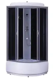 Душевая кабина Loranto 100х100 CS-6610 G, 100*100*215 с высоким поддоном