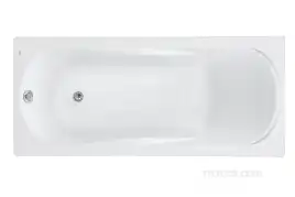 Акриловая ванна Roca Uno 160х75 ZRU9302869 прямоугольная, Белая
