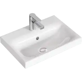 Тумба с раковиной подвесная Aqwella Smart 50 см, SRT0105BS, цвет Бетон светлый