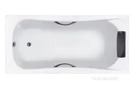 Акриловая ванна Roca BeCool 170х80 ZRU9302852 прямоугольная, Белая