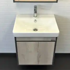 Тумба с умывальником Comforty Вена 55 Дуб дымчатый, 00-00008928