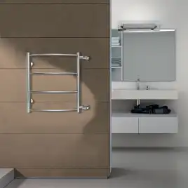 Полотенцесушитель водяной Azario VERONA 50х60 AZ04556 П4  с боковым подключением 1