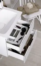 Тумба с раковиной подвесная Aqwella 5 Stars Accent 60 см, ACC0106W, цвет Белый