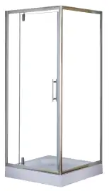 Душевой уголок Loranto SUNWAY 90х90 CS-604C 90, стекло Прозрачное, профиль Хром