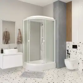 Душевая кабина Niagara Promo 120х80х215 P120/80/26R/MT средний поддон, без гидромассажа