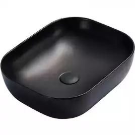 Раковина накладная CeramaLux 505х405х135 78104-1MB, цвет Черный