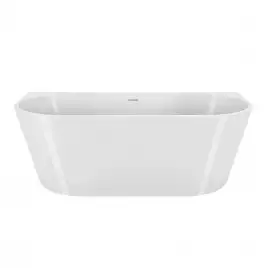 Акриловая ванна BelBagno 140х75 BB710-1400-750, отдельностоящая, Белая глянцевая