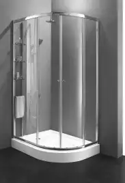 Душевой уголок CEZARES ANIMA-W-RH-2-120/100-C-Cr-R профиль Хром стекло Прозрачное